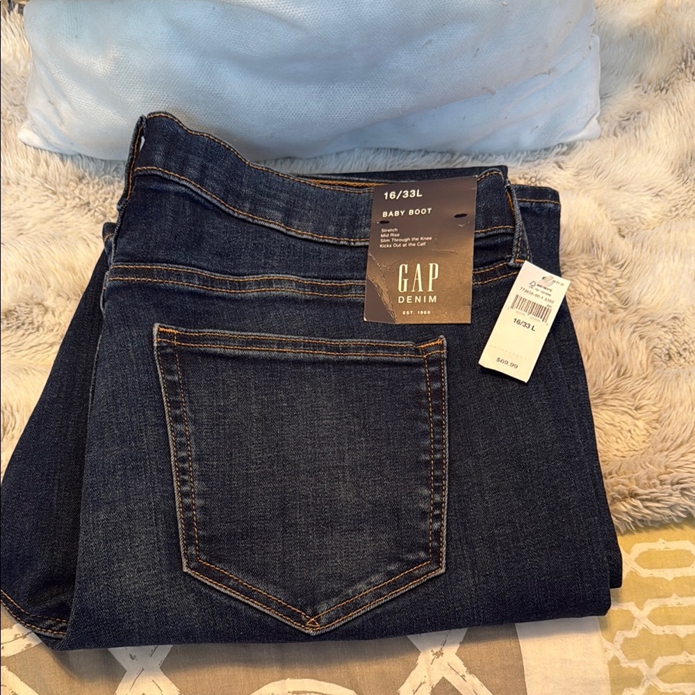 GAP Blue Boot Cut Jeans Classic Style